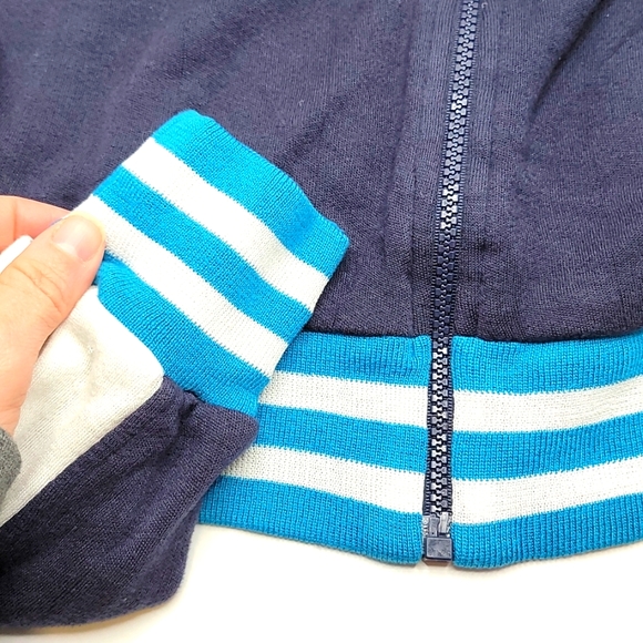 VTG | Christian Dior Monsieur navy & white track jacket Men's L - Picture 6 of 7